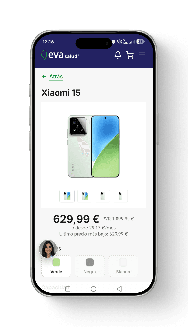 Ficha de producto del Xiaomi 15